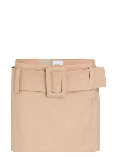 Patou Women's Mini Belted Skirt