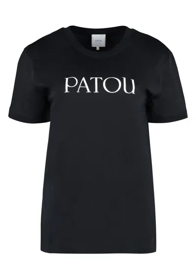 PATOU WOMEN'S STREET STYLE LOGO T SHIRT