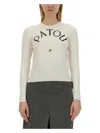 Patou Jersey With Logo In White