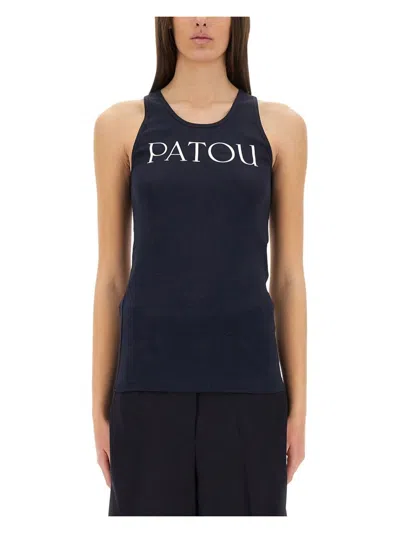 PATOU WOMEN'S TANK TOP WITH LOGO