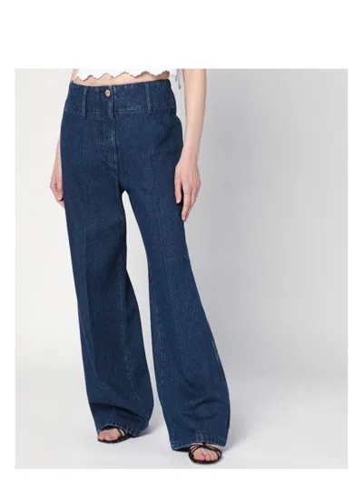 Patou Women's Wide-leg Ink Jeans