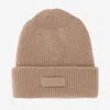Patou Wool Beanie With Logo