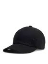 Patou Chenille-logo Baseball Cap In Black