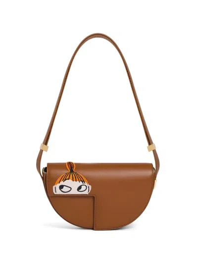 Patou X Moomin Little My Shoulder Bag In Brown