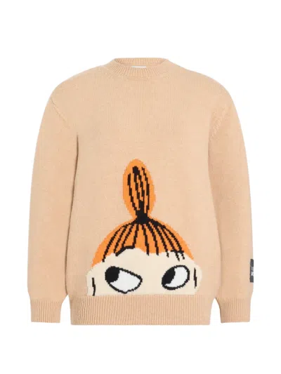 Patou X Moomin Little My Sweater In Neutral
