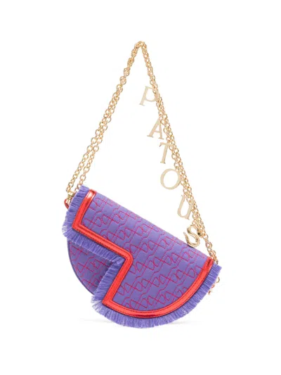 Patou Schulterriemen Mit Logo In Gold
