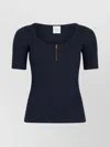 Patou Geripptes T-shirt Aus Bio-baumwolle