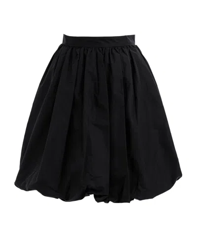 Patou Zipper Skirt In Black