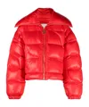 Patou Zippered Short Down Jacket