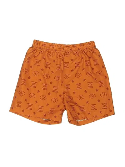 Pre-owned Patpat Kids' Board Shorts In Orange