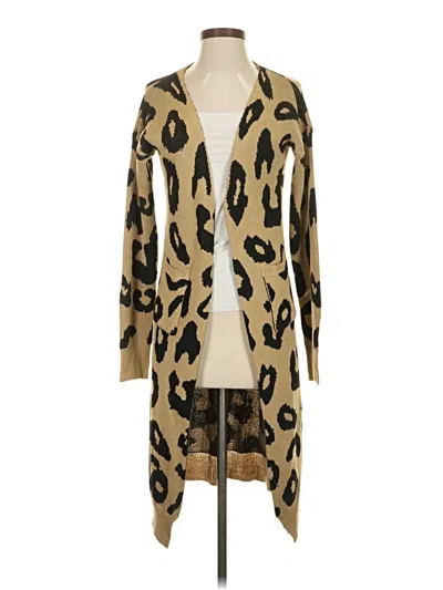 Pre-owned Patpat Cardigan Sweater In Tan