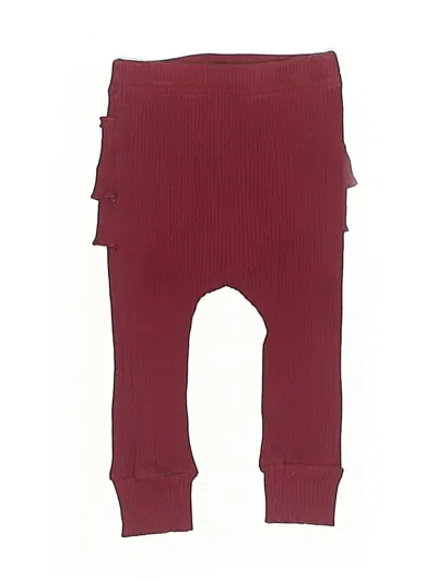 Pre-owned Patpat Babies' Casual Pants In Burgundy