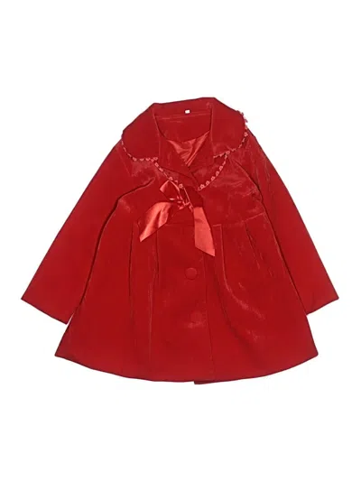 Pre-owned Patpat Kids' Coat In Red