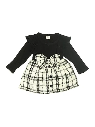 Pre-owned Patpat Babies' Dress In Black