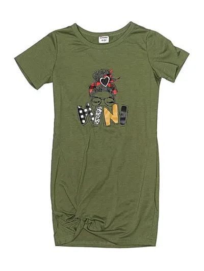 Pre-owned Patpat Kids' Dress In Green