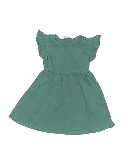 Pre-owned Patpat Kids' Dress In Teal