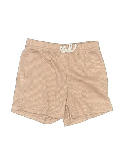Pre-owned Patpat Kids' Khaki Shorts In Tan