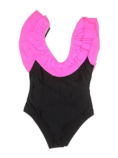 Pre-owned Patpat One Piece Swimsuit In Black