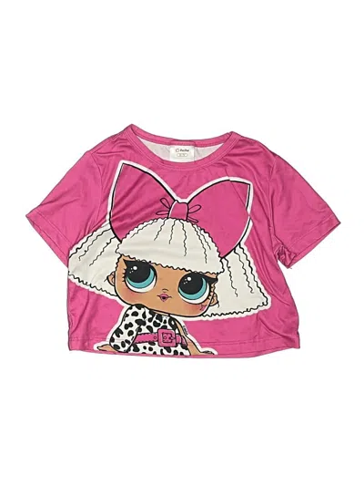Pre-owned Patpat Kids' Short Sleeve T-shirt In Pink