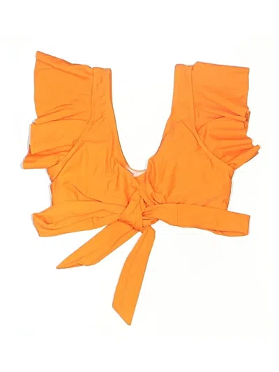 Pre-owned Patpat Swimsuit Top Orange Swimwear