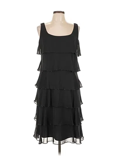 Pre-owned Patra Cocktail Dress In Black
