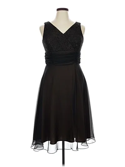 Pre-owned Patra Cocktail Dress In Black