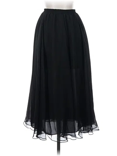 Pre-owned Patra Formal Skirt In Black