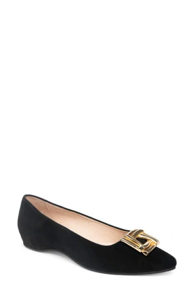 Patricia Green Bella Flat In Black