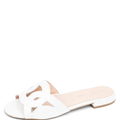 Patricia Green Boca Slip-on Sandal In White