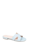 Patricia Green Hallie Slide Sandal In Sky Blue