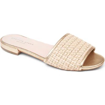 Patricia Green Harper Slide Sandal In Brown