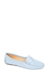 Patricia Green Janet Scalloped Driving Loafer In French Blue