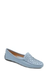 Patricia Green Kelly Woven Driving Loafer In French Blue