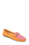 Patricia Green Kim Horsebit Woven Loafer