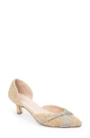 Patricia Green Milan D'orsay Pump In Natural Raffia