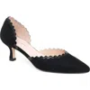 Patricia Green Olivia D'orsay Kitten Heel Pump In Black