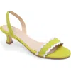 Patricia Green Panama Slingback Kitten Heel Sandal