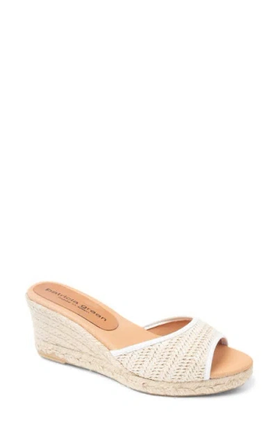 Patricia Green Sienna Raffia Espadrille Wedge Sandal In Neutral