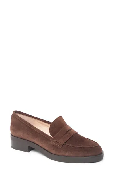 Patricia Green Vivienne Penny Loafer In Animal Print