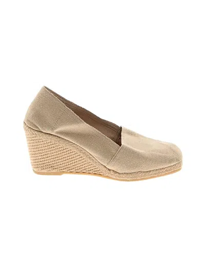 Pre-owned Patricia Green Wedges In Tan