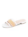 Patricia Green Amalfi Slide Sandal In White