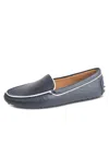 Patricia Green Jill Piped Driving Moccasin In Blue