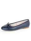Patricia Green Bow Ballet Flat In Blue
