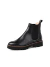 Patricia Green Lug Sole Chelsea Boot In Black