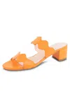 Patricia Green Palm Beach Slide Sandal In Yellow/orange