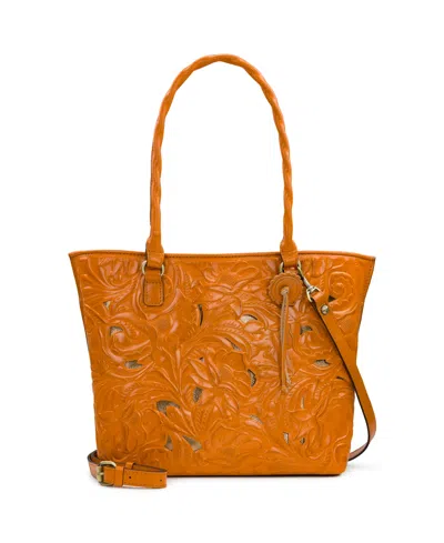 Patricia Nash Adeline Extra Large Tote Bag In Sun Yellow