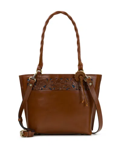 Patricia Nash Alexia Large Tote Bag In Brown