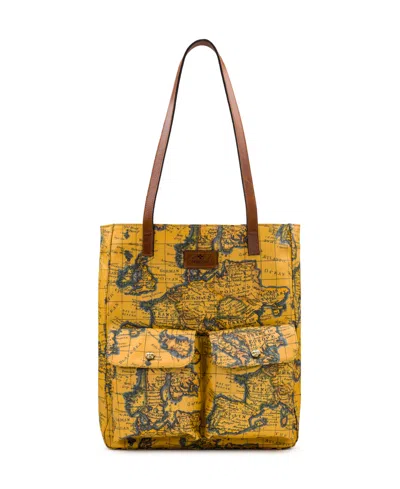 Patricia Nash Alina Tote In Yellow