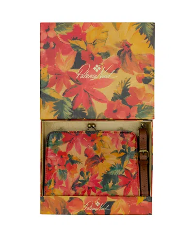 Patricia Nash Amari Frame Small Crossbody Bag In Spring Multi