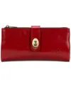 Patricia Nash Annesley Leather Wristlet In Rosewood